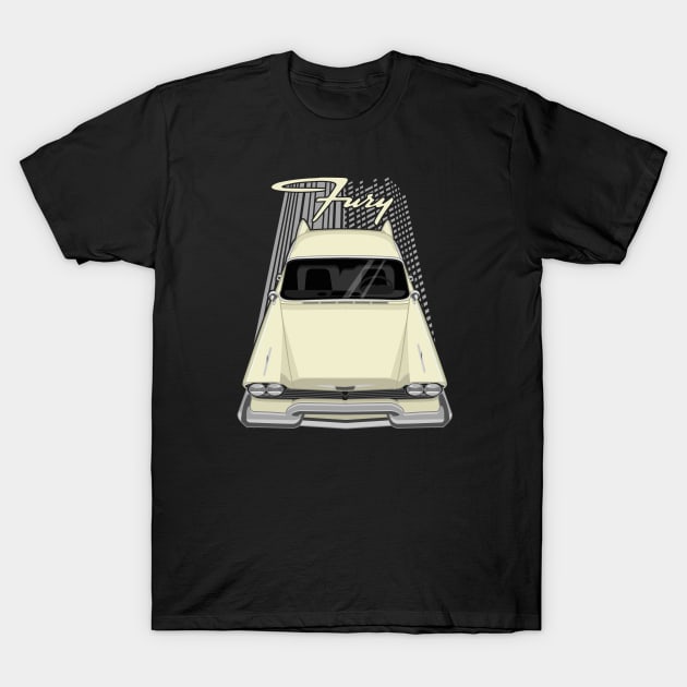 Plymouth Fury 1957 - 1958 - beige T-Shirt by V8social